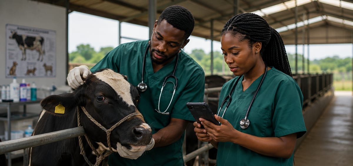 A pocket thermal camera for large-animal and farm vets